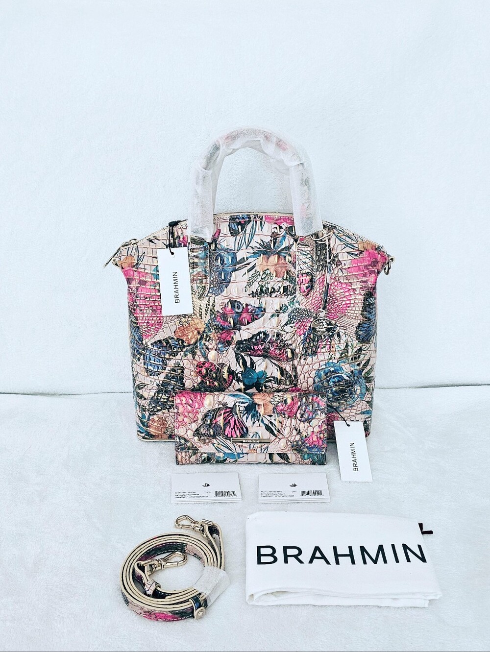 NWT Brahmin MARIPOSA Large Duxbury w/Cordelia Wallet